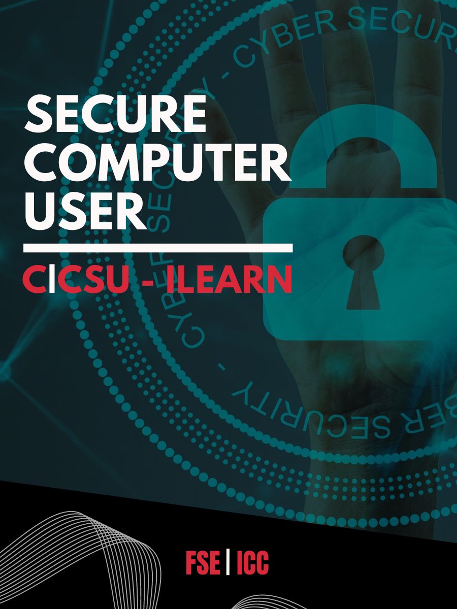 C|SCU Certified Secure Computer User - iLearn – FSE | ICC