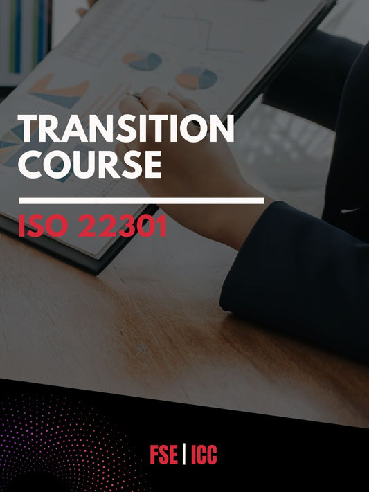 ISO 22301:2019 Transition Course for Business Continuity Management Systems
