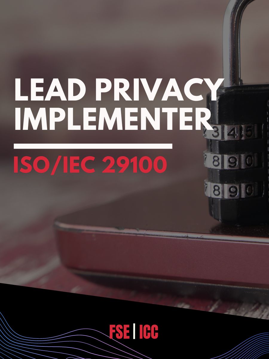 Checkpoint 29100 ISO/IEC 29100: Lead Privacy Implementer – FSE | ICC