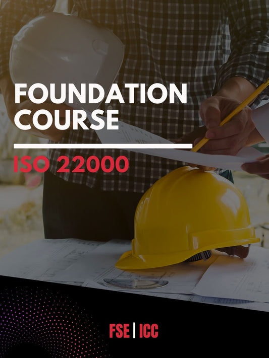 An ISO 22000 Foundation Course 